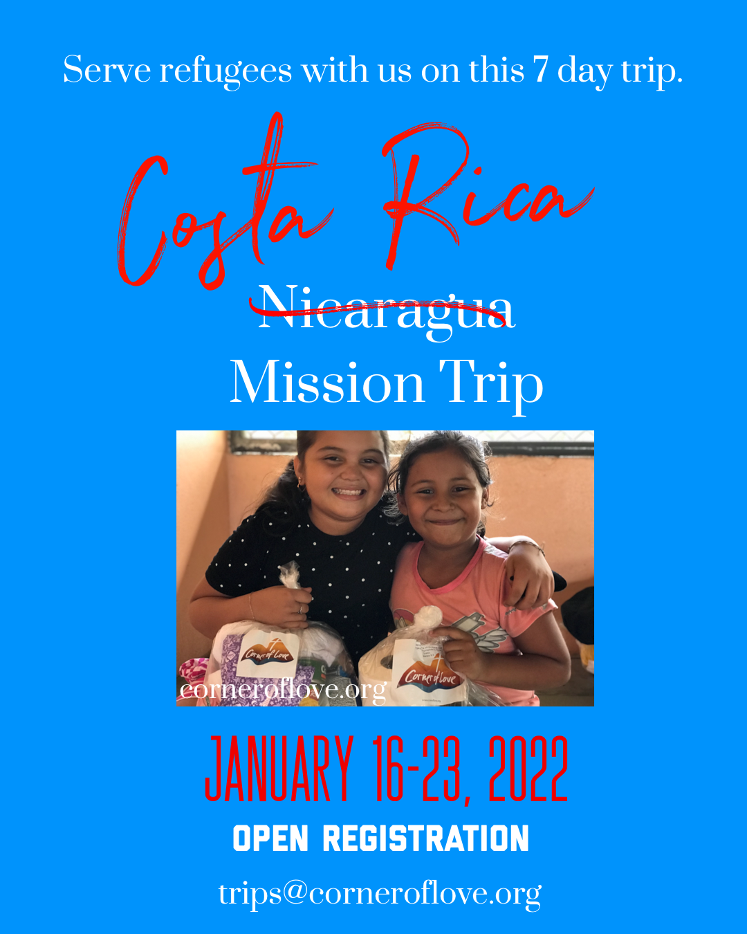 Mission Trip | January 16-23, 2022