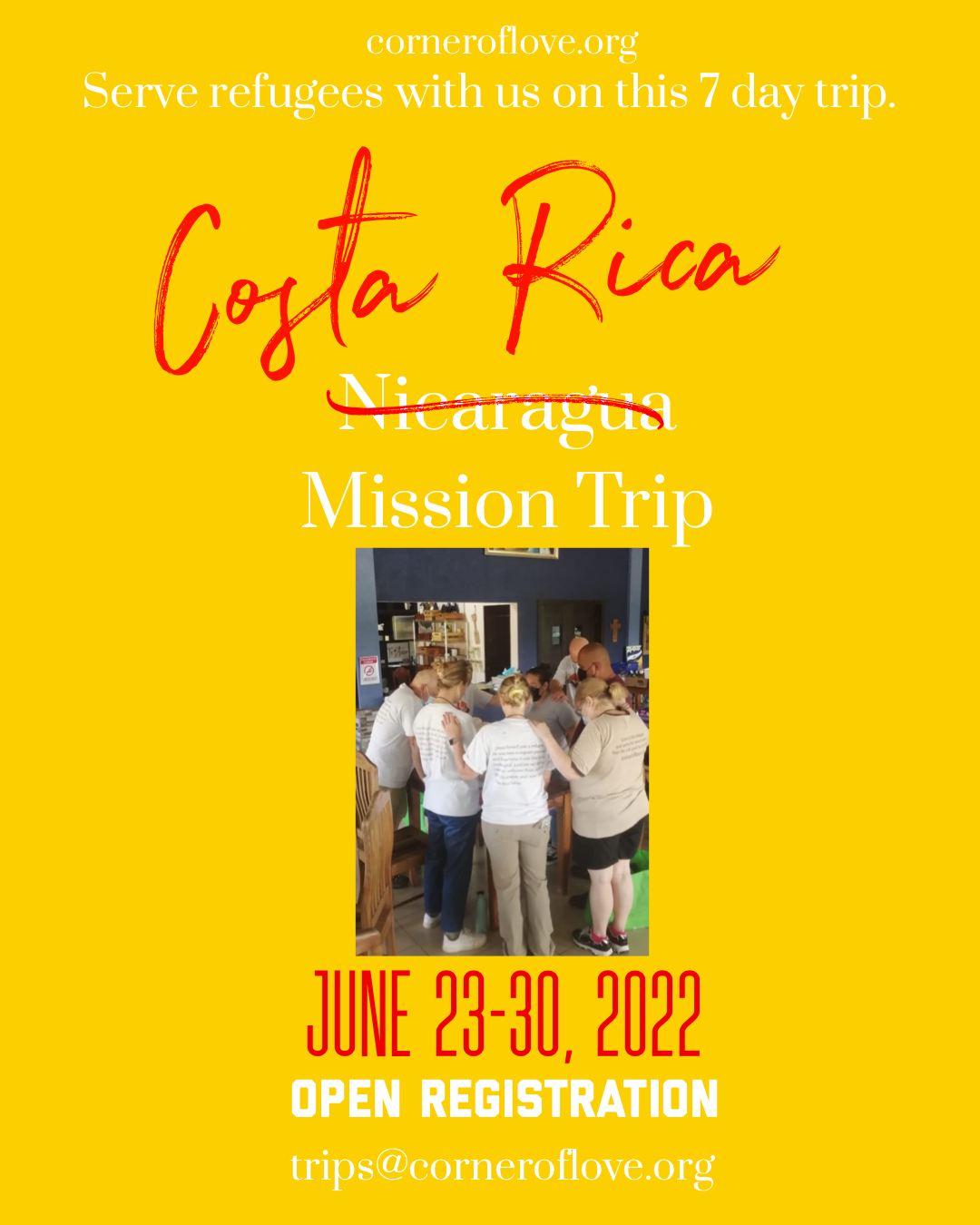 Mission Trip | June 23-30, 2022