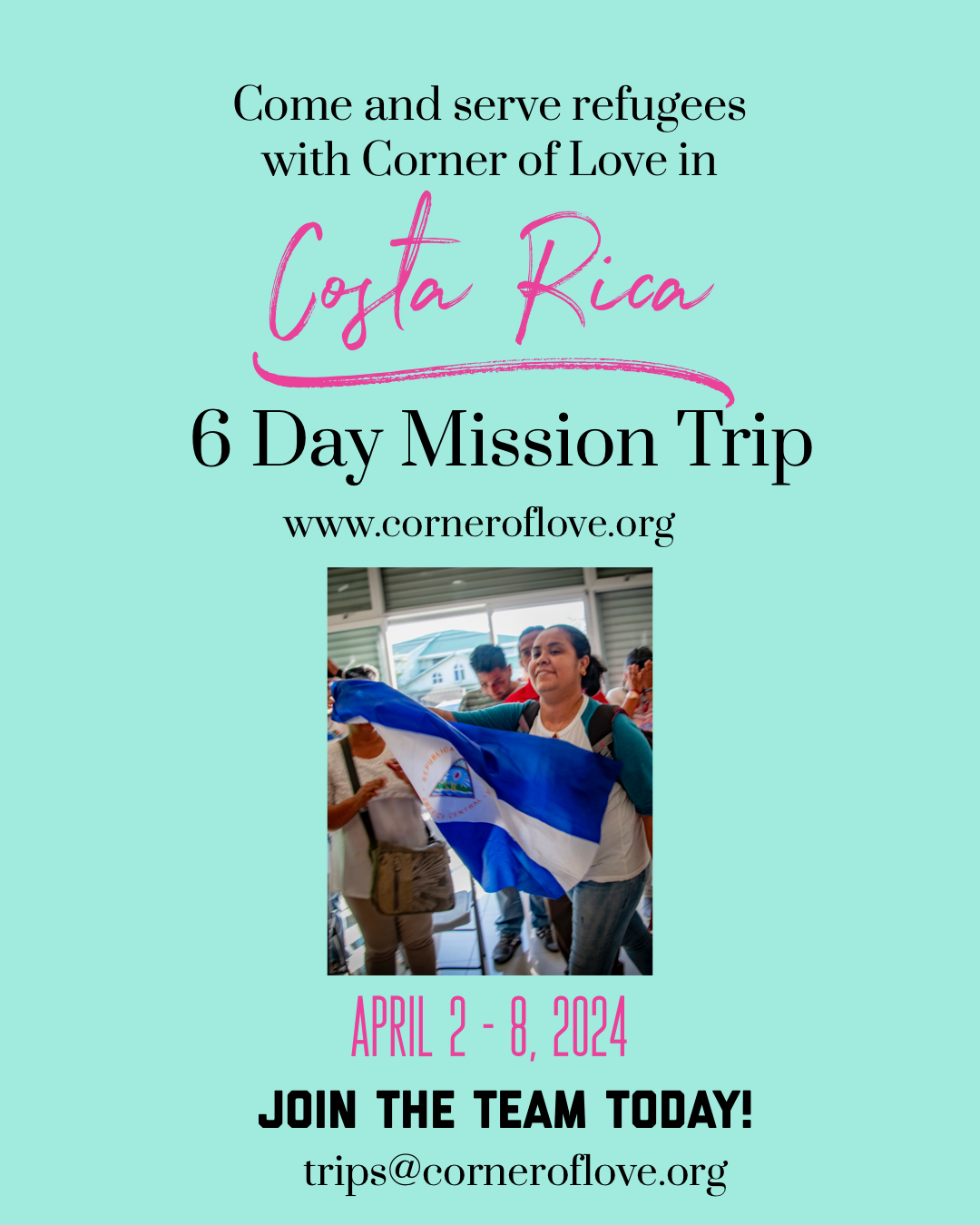 Mission Trip | April 2-8, 2024