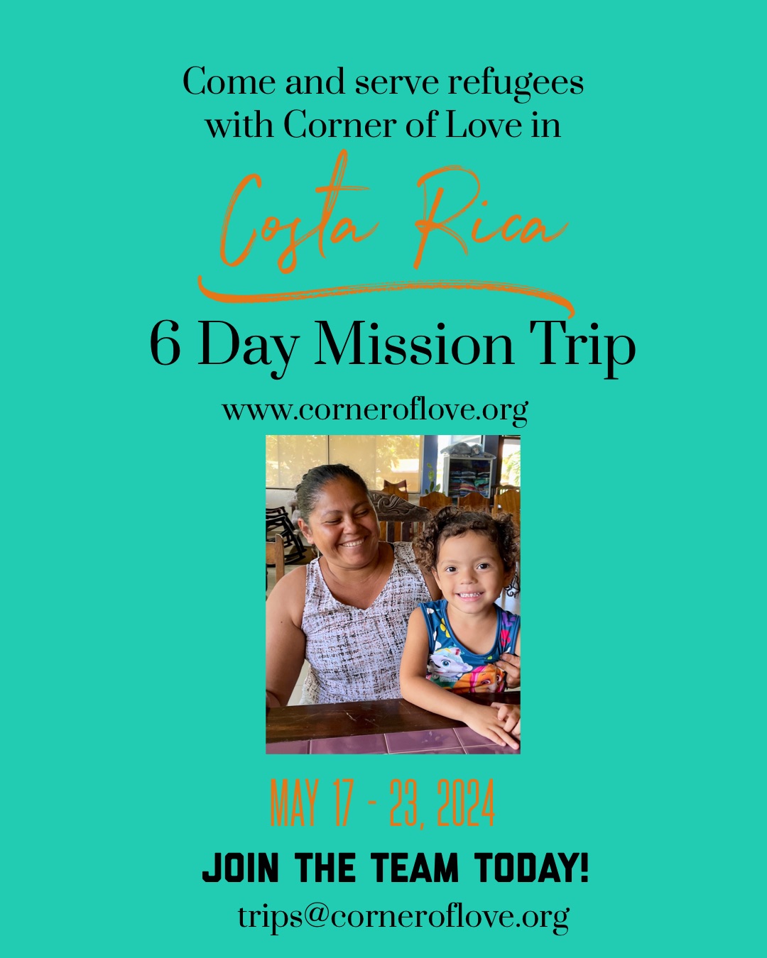 Mission Trip | May 17-23, 2024