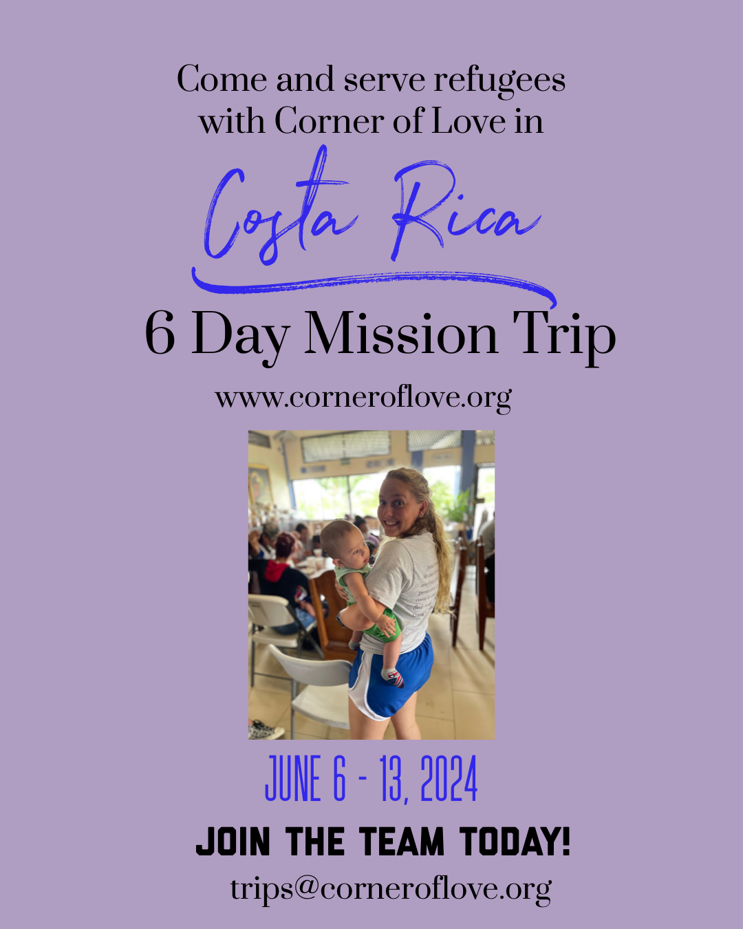 Mission Trip | June 6-13, 2024