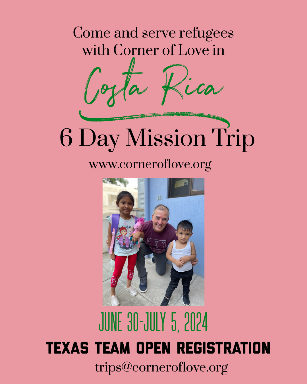 Mission Trip | June 30-July 5, 2024