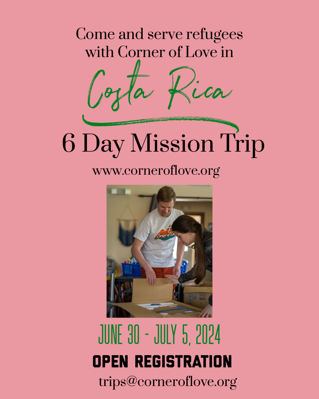 Mission Trip | June 30-July 5, 2024