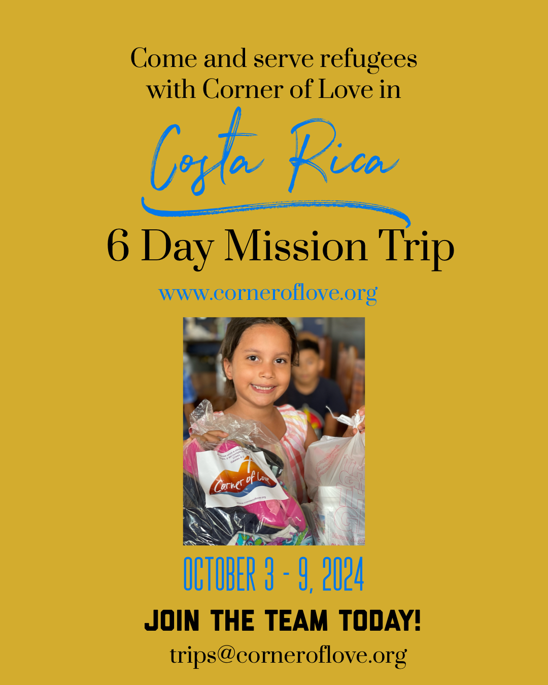 Mission Trip | October 3-9, 2024