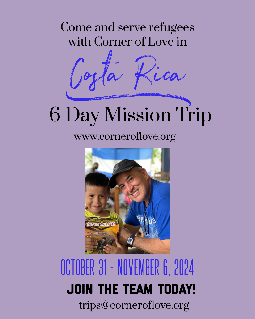 Mission Trip | October 31-November 6, 2024