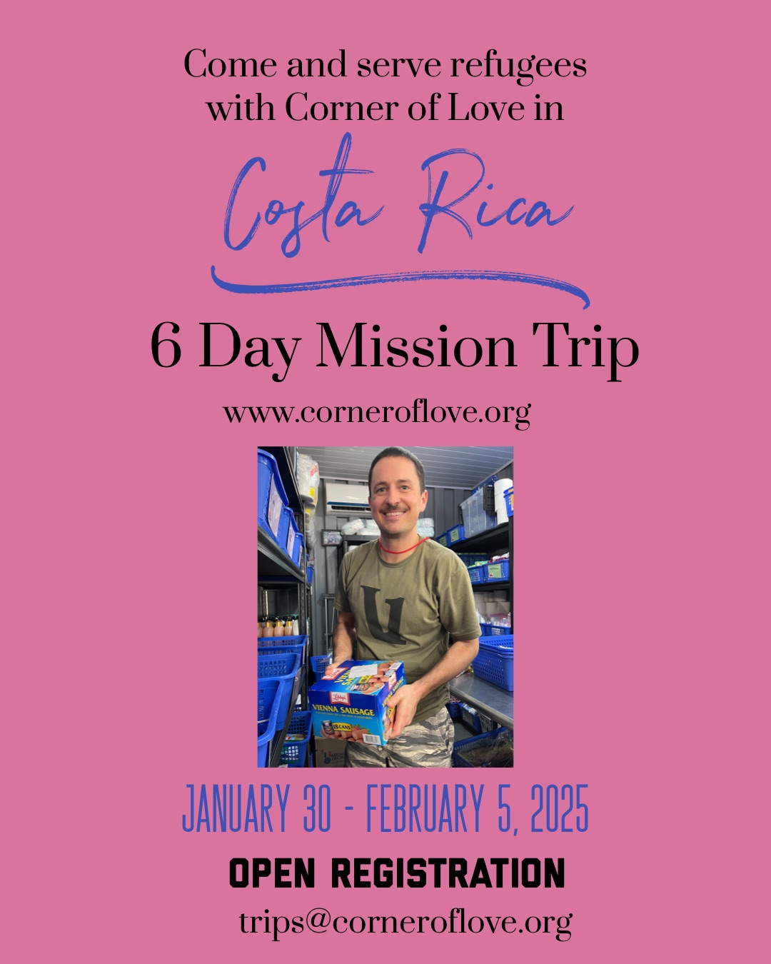 Mission Trip | January 30 – February 5, 2025