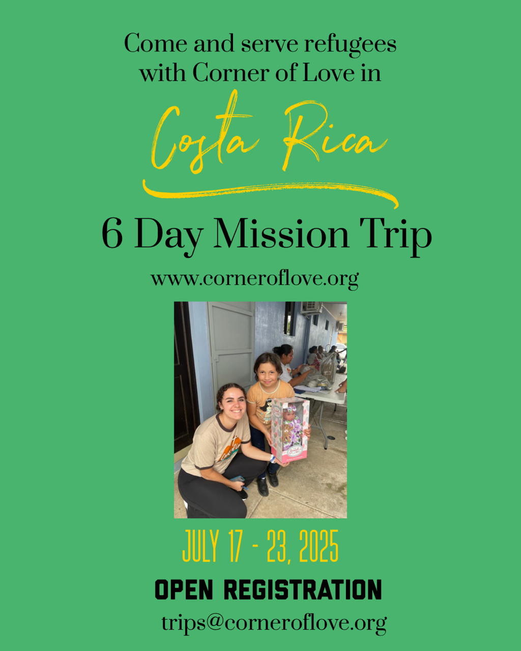 Mission Trip | July 17-23, 2025