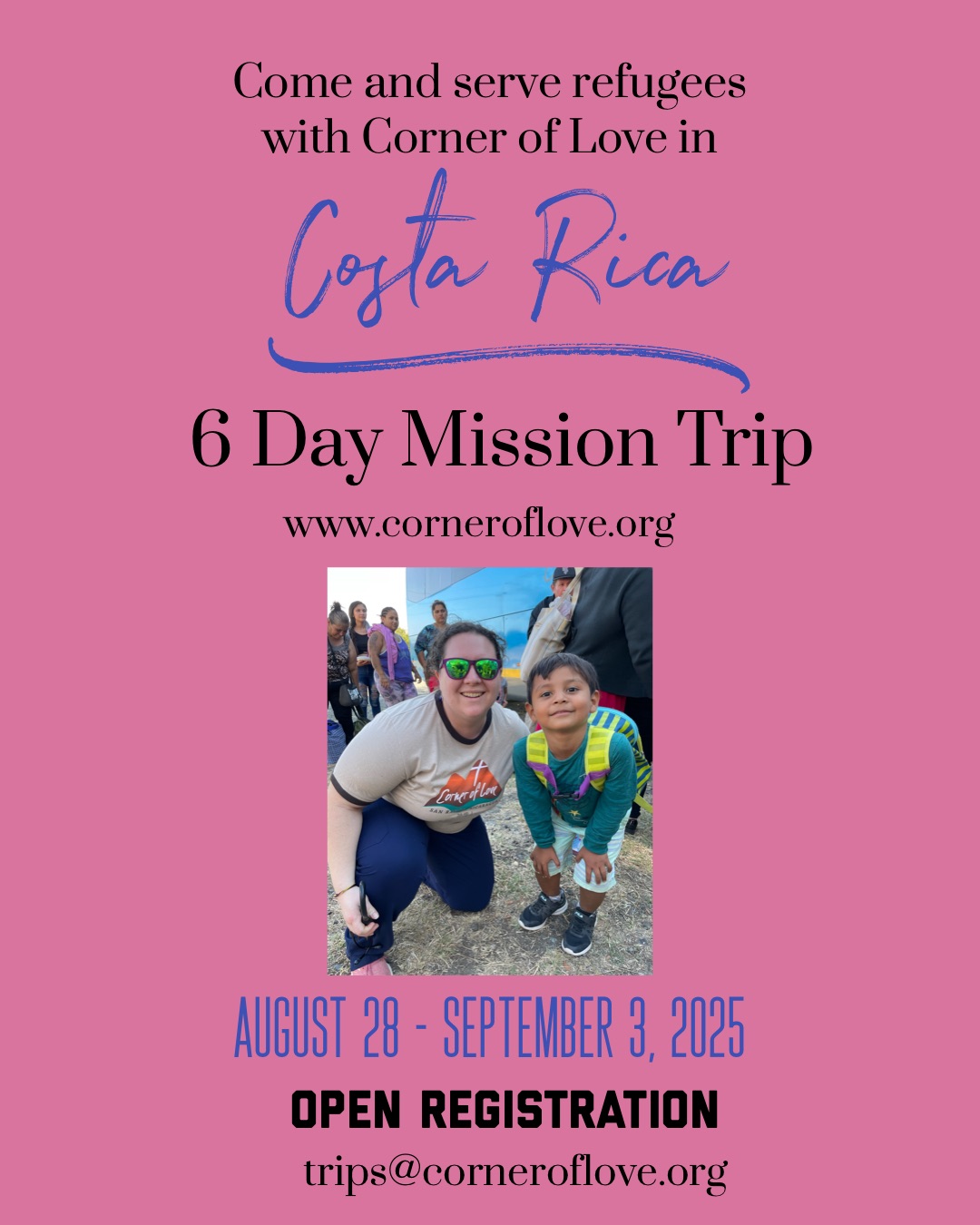 Mission Trip | August 28 – September 3, 2025