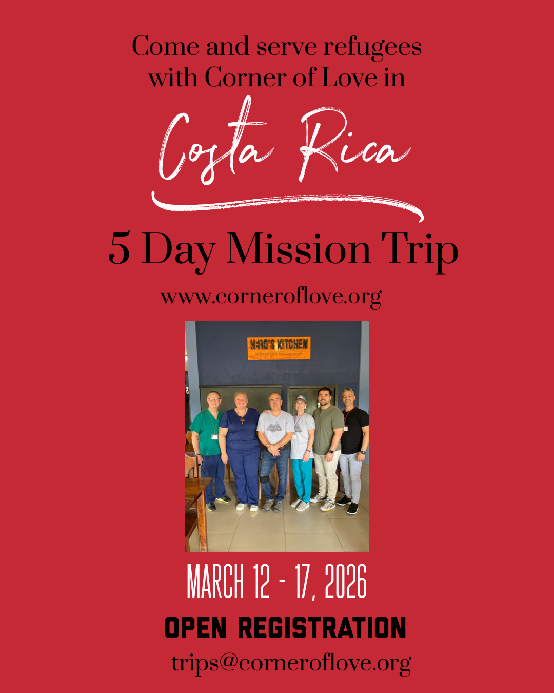 Mission Trip | March 12 - 17, 2026