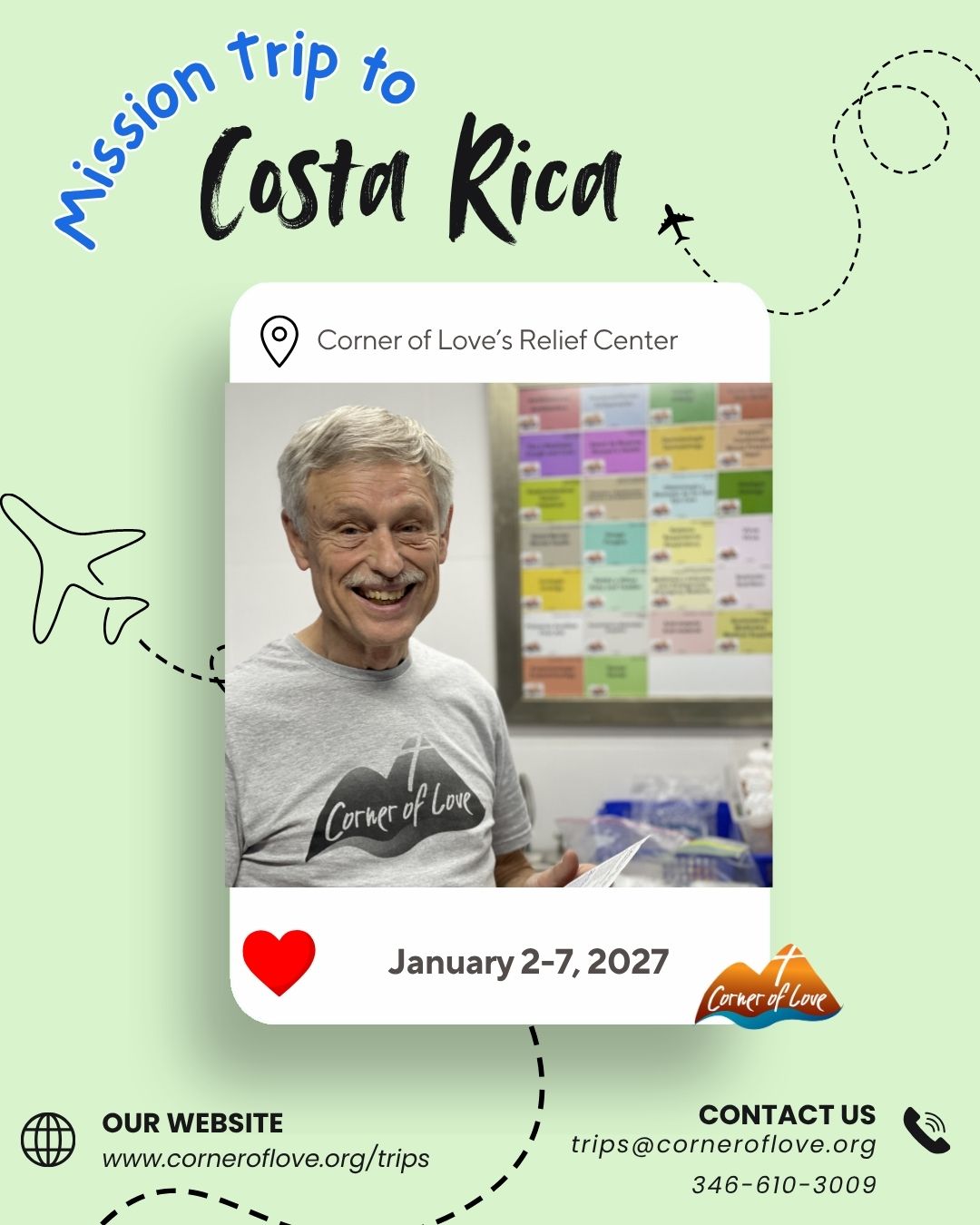 Mission Trip | January 2 - 7, 2027
