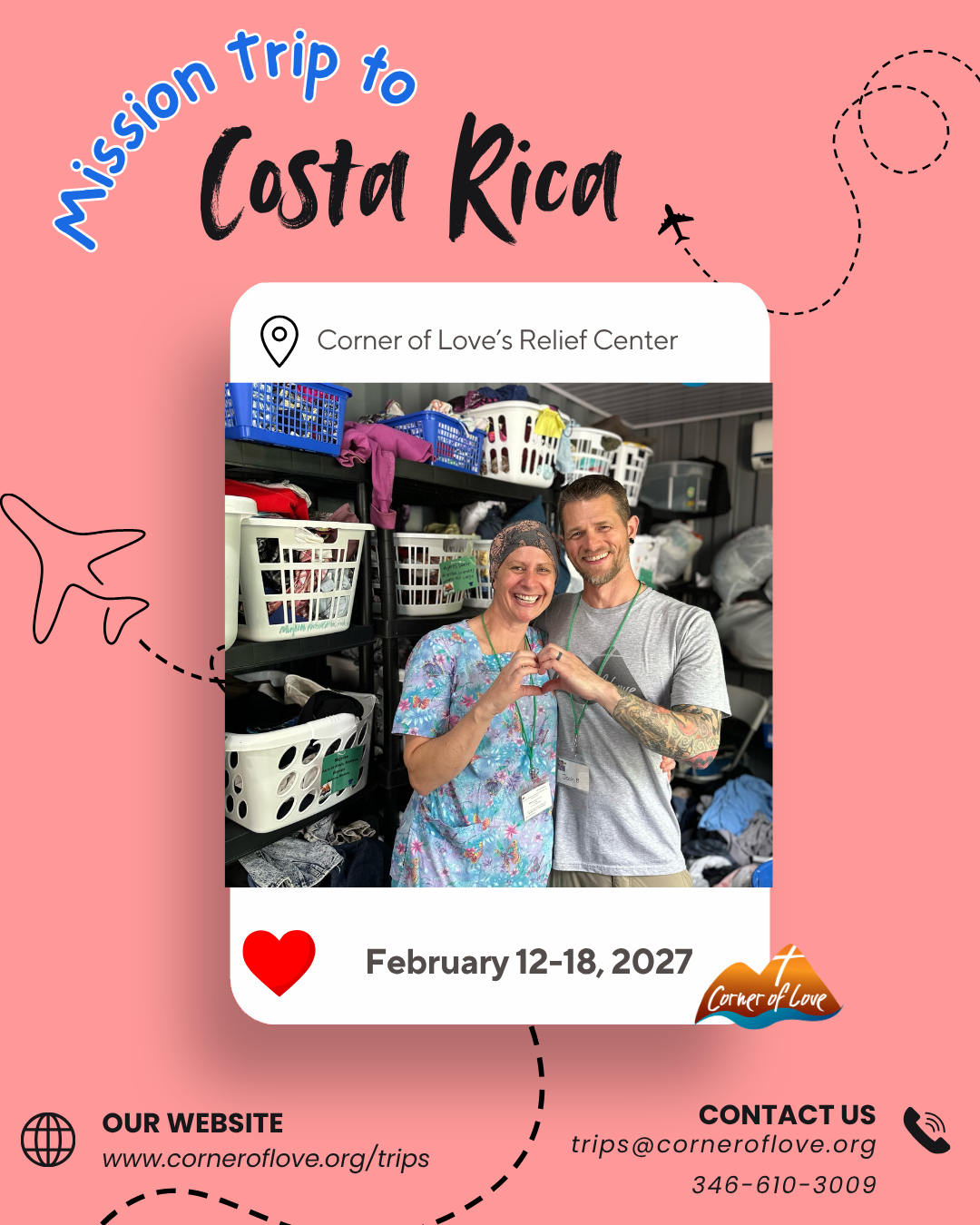 Mission Trip | February 12 – 18, 2027