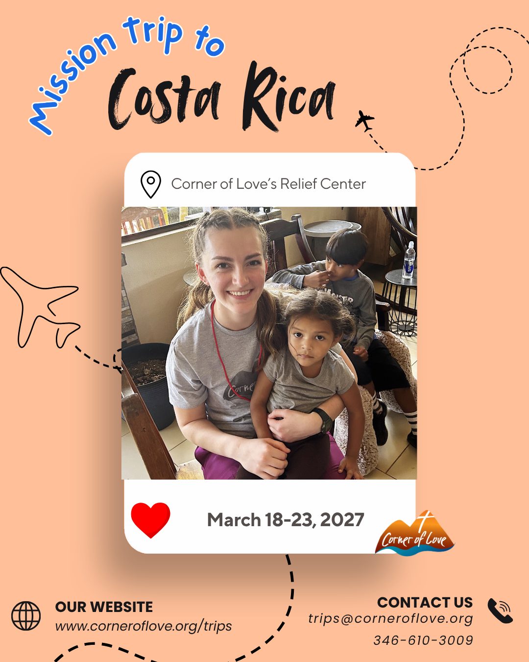 Mission Trip | March 18 – 23, 2027