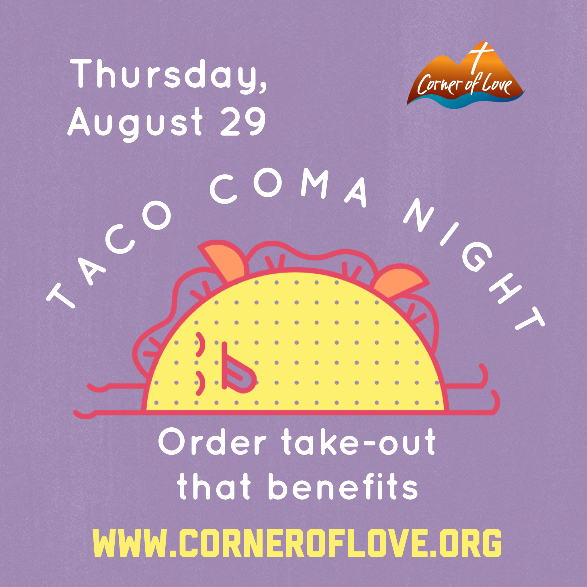 Taco Coma Night Logo